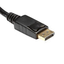 StarTech.com DP2HDMI2 video cable adapter 8.27" (0.21 m) DisplayPort HDMI Black