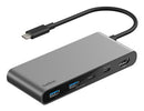 Belkin AVC023FQSGY interface hub USB Type-C 5000 Mbit/s Gray