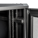 Rocstor Y10E040-B1 rack cabinet 22U Freestanding rack Black