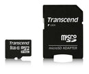 Transcend TS8GUSDHC10 memory card 8 GB MicroSDHC NAND Class 10