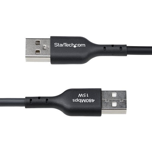 StarTech.com USB2AC10FBKE USB cable USB 2.0 122" (3.1 m) USB A USB C Black