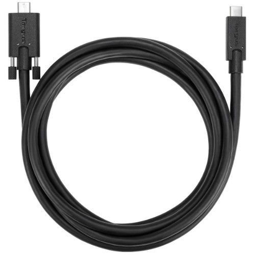 Targus ACC1122GLX USB cable 70.9" (1.8 m) USB 3.2 Gen 1 (3.1 Gen 1) USB C Black