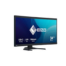 EIZO FlexScan EV3450XC-BK computer monitor 34.1" 3440 x 1440 pixels UltraWide Quad HD LCD Black