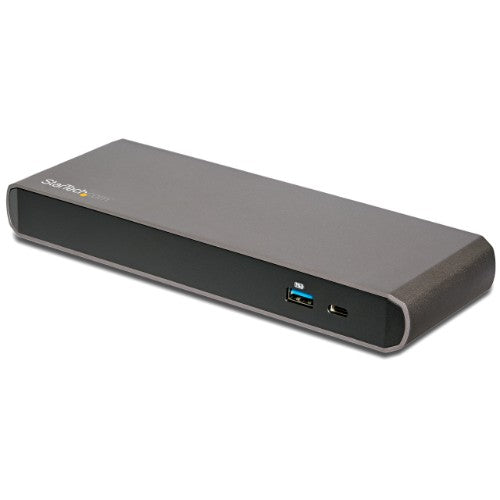 StarTech.com TB3DK2DPPD laptop dock/port replicator Wired USB 3.2 Gen 1 (3.1 Gen 1) Type-C Black, Gray