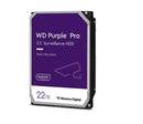 Western Digital Purple Pro internal hard drive 22 TB 7200 RPM 512 MB 3.5" Serial ATA III