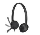 Logitech 981-000507 headphones/headset Wired Head-band Office/Call center Black