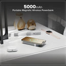 ALOGIC Matrix+ 3-in-1 5000 mAh Wireless charging Black, Silver