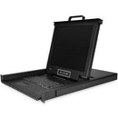 StarTech.com RKCONS1708K rack console 17" 1280 x 1024 pixels Steel Black 1U