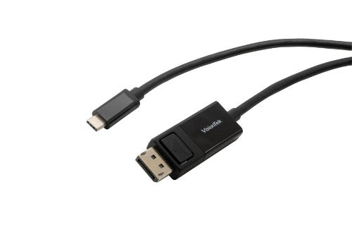 VisionTek 901288 video cable adapter 78.7" (2 m) USB Type-C DisplayPort Black