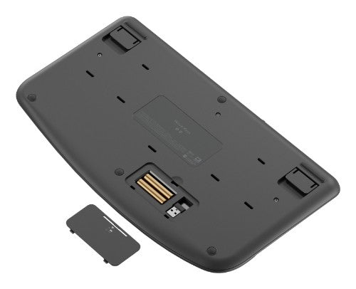 Logitech Wave Keys keyboard Universal RF Wireless + Bluetooth QWERTY English Graphite