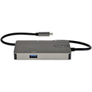 StarTech.com DKT30CHVPD2 laptop dock/port replicator USB 3.2 Gen 1 (3.1 Gen 1) Type-C Black, Gray