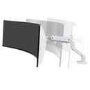 Ergotron HX Series 45-647-216 monitor mount / stand 49" Desk White