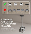 JmGO Ceiling Mount project mount Gray