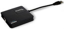Plugable Technologies USB3-3900DHE laptop dock/port replicator Black