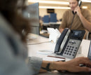 HP Poly Edge E300 IP Phone and PoE-enabled with Power Supply