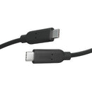 Plugable Technologies USBC-C100 USB cable USB 3.2 Gen 2 (3.1 Gen 2) 39.4" (1 m) Black