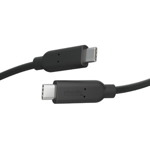Plugable Technologies USBC-C100 USB cable USB 3.2 Gen 2 (3.1 Gen 2) 39.4" (1 m) Black