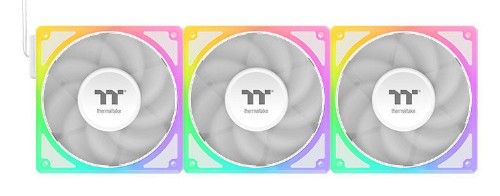 Thermaltake CL-F211-PL12SW-A computer cooling system Computer case Fan 4.72" (12 cm) White 3 pc(s)