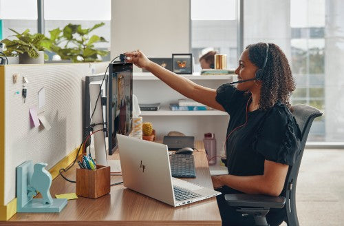 Poly Blackwire 3220 Stereo USB-C Headset +USB-C/A Adapter