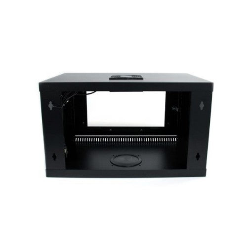 StarTech.com RK619WALL rack cabinet 6U Wall mounted rack Black