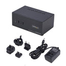 StarTech.com P2ADDH462-KVM-SWITCH KVM switch Black