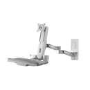 Amer Networks AMR1WSL multimedia cart/stand Multimedia stand Silver Universal