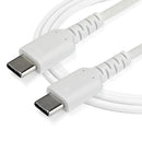 StarTech.com RUSB2CC1MW USB cable USB 2.0 39.4" (1 m) USB C White