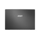 MSI Modern 13 F1MG-010US Intel Core 7 150U Laptop 13.3" Full HD 16 GB DDR4-SDRAM 1 TB SSD Wi-Fi 6E (802.11ax) Windows 11 Pro Gray
