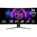 MSI MPG 346CQRF X24 computer monitor 34" 3440 x 1440 pixels UltraWide Quad HD Black