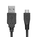 Rocstor 2m, USB2.0-A/USB2.0 Micro-B USB cable 78.7" (2 m) USB A Micro-USB B Black
