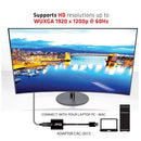CLUB3D CAC-2013 video cable adapter 8.98" (0.228 m) Displayport VGA Black