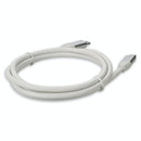 AddOn Networks USBCTBOLT1-2MW USB cable 47.2" (1.2 m) USB 3.2 Gen 2 (3.1 Gen 2) USB C White