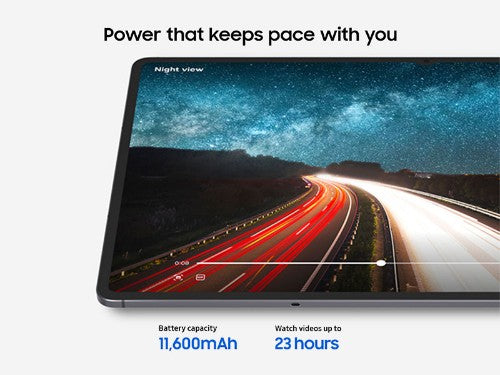 Samsung Galaxy Tab S11 Ultra 512 GB 14.6" 12 GB Wi-Fi 7 (802.11be) Gray