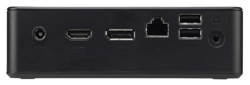 Shuttle NC10U5 PC/workstation barebone Black i5-8265U Intel SoC BGA 1528 1.6 GHz