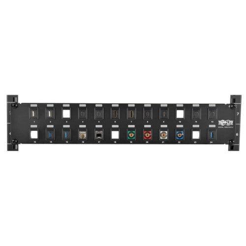 Tripp Lite N062-024-KJ patch panel 1U