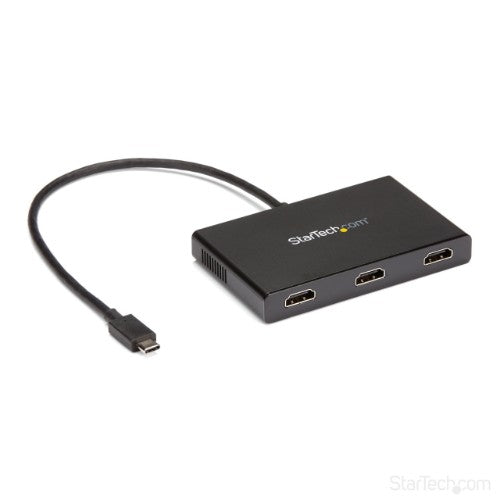 StarTech.com MSTCDP123HD USB graphics adapter 3840 x 2160 pixels Black