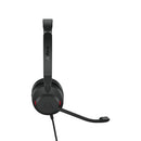 Jabra Evolve 2 30 SE Headset Wired Head-band Office/Call center USB Type-C Black