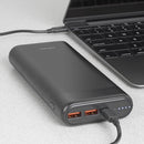 Aluratek APBQ20F power bank Lithium-Ion (Li-Ion) 20000 mAh Black