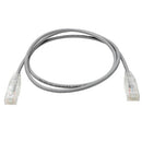Tripp Lite N201-S02-GY networking cable Gray 24" (0.61 m) Cat6 U/UTP (UTP)