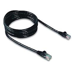 Belkin Cat6 Patch Cable 20ft Black networking cable 236.2" (6 m)