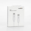 Rocstor Y10C272-W1 USB cable USB 2.0 19.7" (0.5 m) USB C White