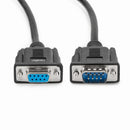 Rocstor Y10C881-B1 serial cable Black 118.1" (3 m) DB-9