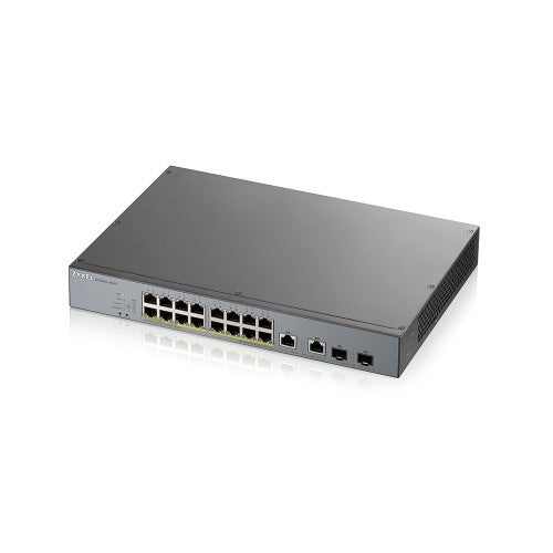 Zyxel GS1350-18HP network switch Managed L2 Gigabit Ethernet (10/100/1000) Power over Ethernet (PoE) Gray