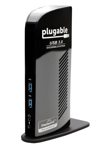 Plugable Technologies UD-3900 notebook dock/port replicator Wired USB 3.2 Gen 1 (3.1 Gen 1) Type-B Black