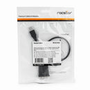 Rocstor Y10C882-B1 video cable adapter 11.8" (0.3 m) USB Type-A VGA (D-Sub) Black