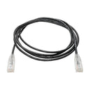 Tripp Lite N201-S07-BK networking cable Black 82.7" (2.1 m) Cat6a U/UTP (UTP)