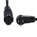 StarTech.com RFX-6F-POWER-CORD power cable Black 70.9" (1.8 m) NEMA 5-15P NEMA 5-15R