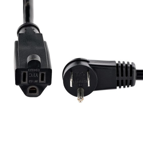 StarTech.com RFX-6F-POWER-CORD power cable Black 70.9" (1.8 m) NEMA 5-15P NEMA 5-15R
