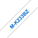 MK-233BZ P-Touch Ribbon, 12mm x 8m