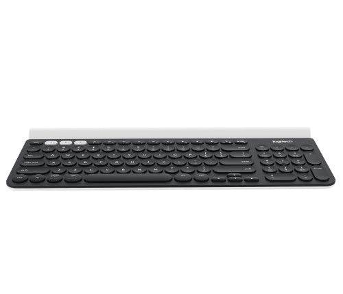 Logitech 920-008149 keyboard Universal RF Wireless + Bluetooth QWERTY English Gray, White, Dark Gray